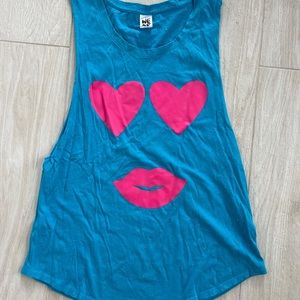 CUTE Zumba tank! Like new!!